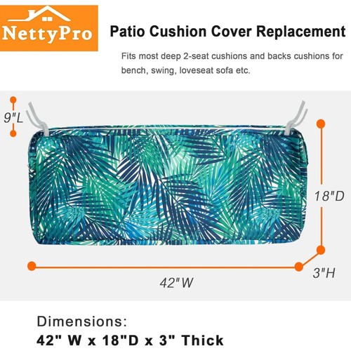 Outdoor bench swing cushion - outdoor, bench/swing