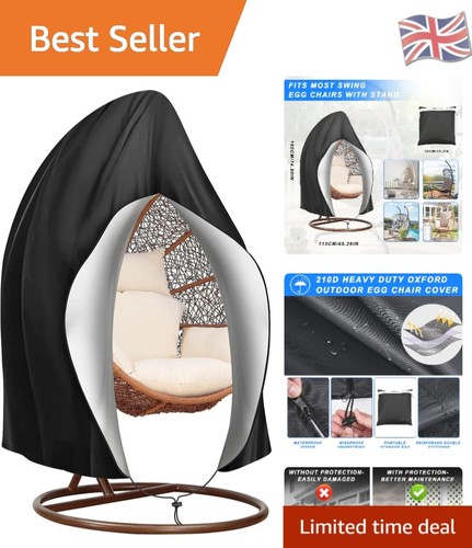 Durable black hanging chair - durable,