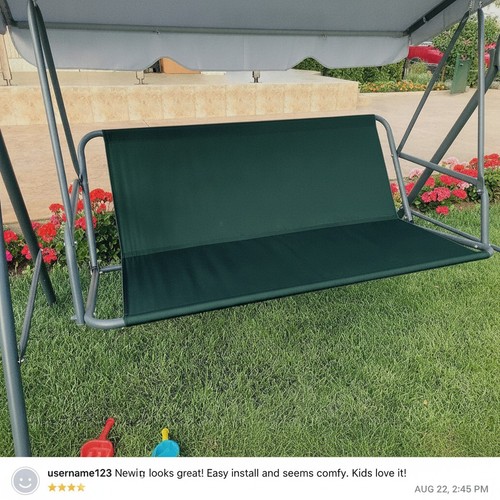 Garden swing seat cover - seat,