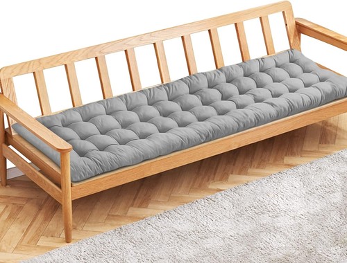 Modern grey seater bench - grey,