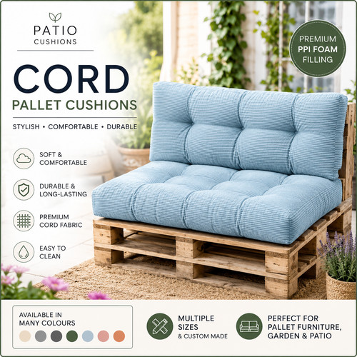 Cord pallet cushions - pallet,