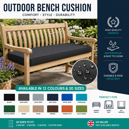Waterproof garden bench - garden,